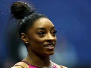 Simone Biles Shines in Season Opener at Core Hydration Classic